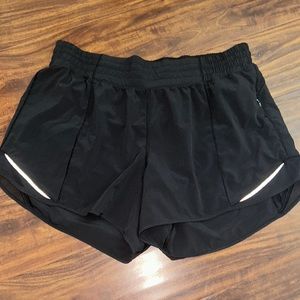 Black lululemon shorts